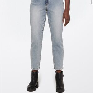 Judy Blue Light Gray Ankle Jeans